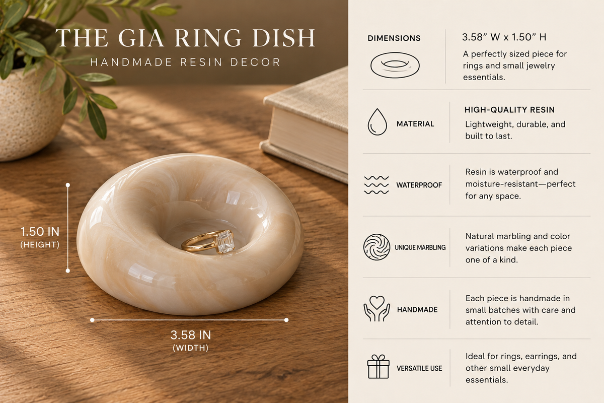 GIA RING DISH